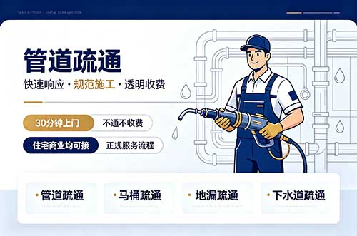 江阴管道疏通