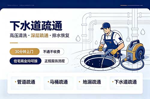 江阴下水道疏通